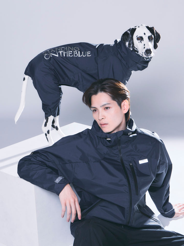 3L SHELL JACKET – STANDING ON THE BLUE