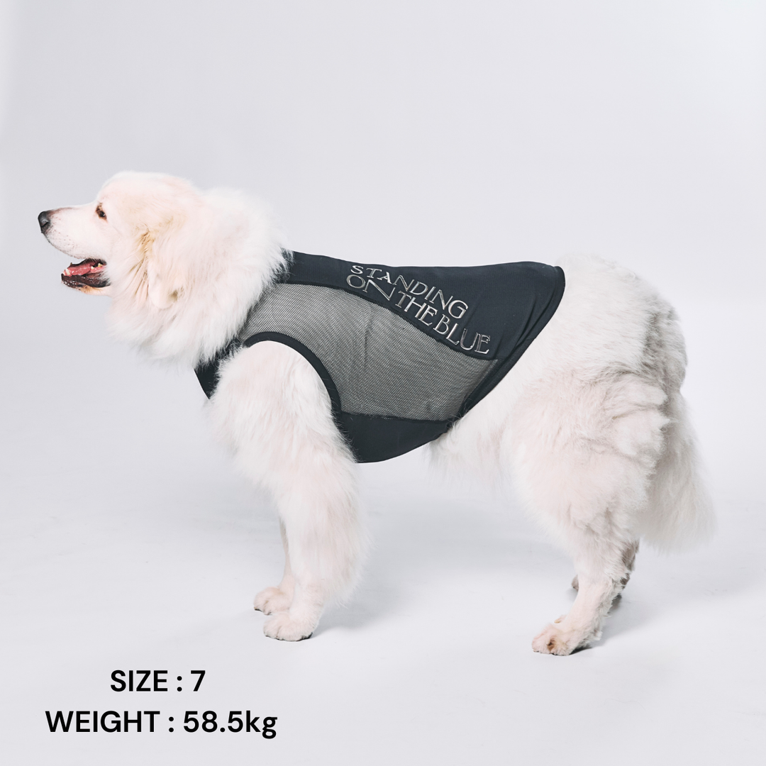 犬用 冷感タンク UVカット 夏 | 熱中症対策 お散歩 ドッグウェア