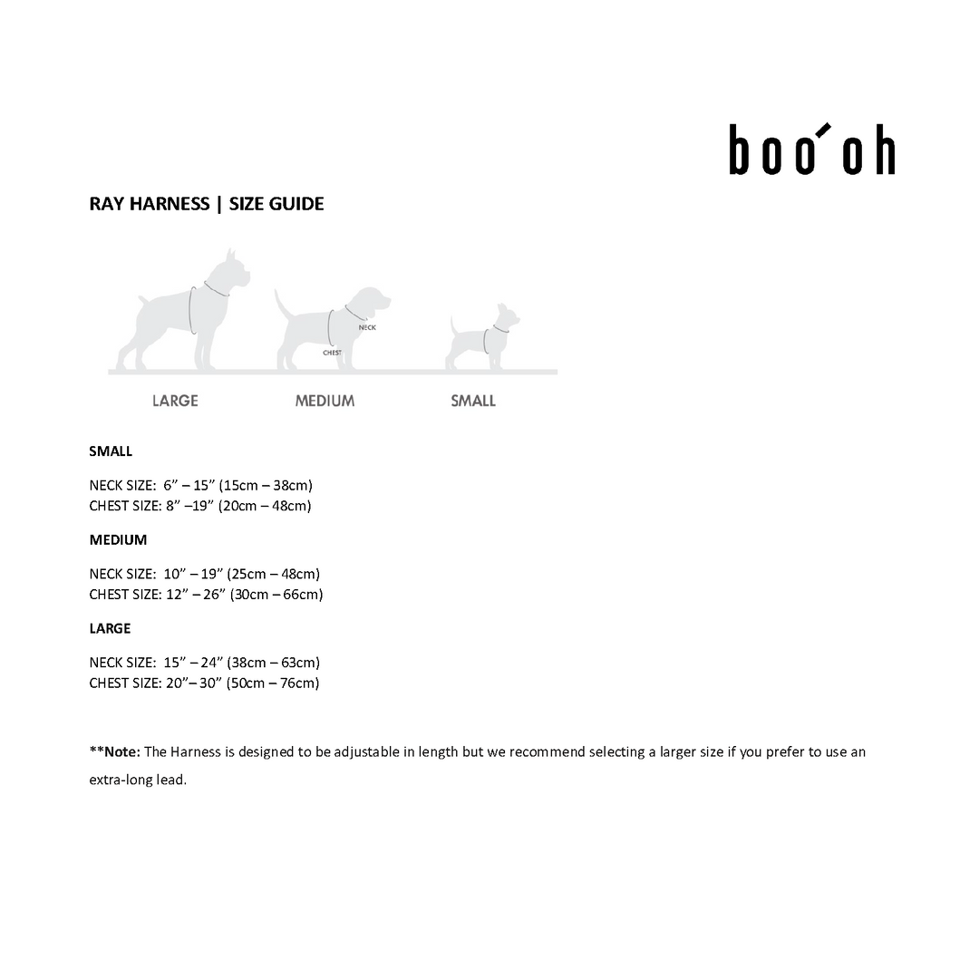 Boo Oh】RAY HARNESS – STANDING ON THE BLUE