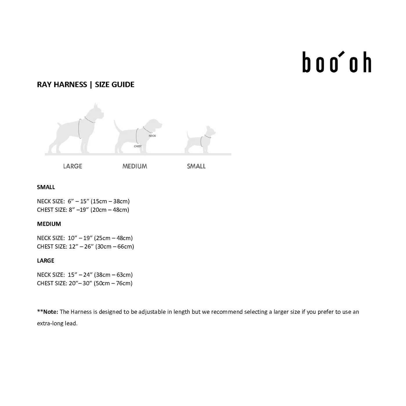 【Boo Oh】RAY HARNESS